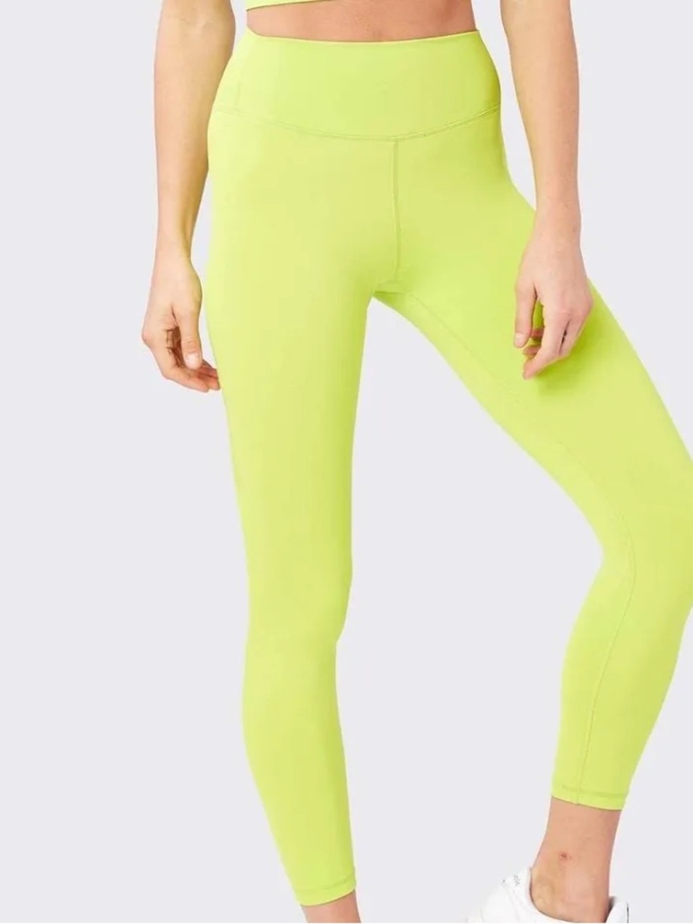 Splits59 Women’s Workout Legging Size Large Neon  25” Phone Pocket